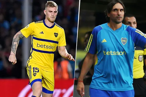 Diego Martínez reveló por qué borró a Nicolás Valentini en Boca: "Es parte del plantel, pero..."