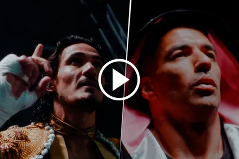 Cavani, con Haaland, Suárez y Kane, se vistió de boxeador antes del Mundial de Clubes 2025