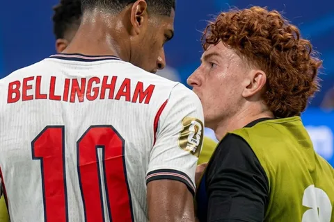 El gesto del Colo Barco que desató el enojo de Jude Bellingham luego del triunfo de Argentina