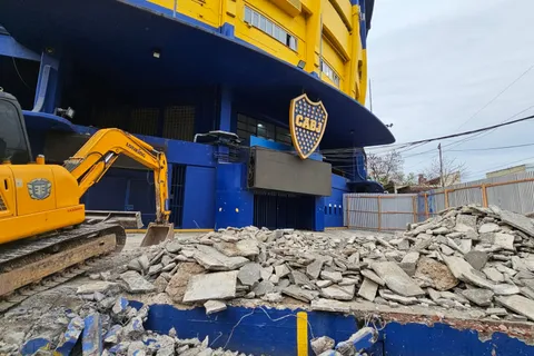 Nueva obra: Boca prepara una remodelación en la puerta de Brandsen 805