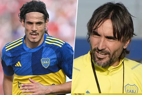 Las opciones que tiene Diego Martínez en Boca para reemplazar a Cavani ante Defensa y Justicia