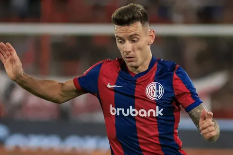 Malcom Braida, jugador de San Lorenzo