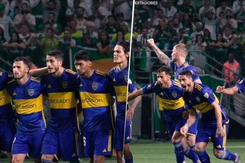 VIDEO | No se vio: qué hicieron Cavani y Valentini durante el penal de Pol Fernández a Palmeiras