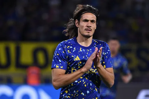 Cavani, delantero de Boca