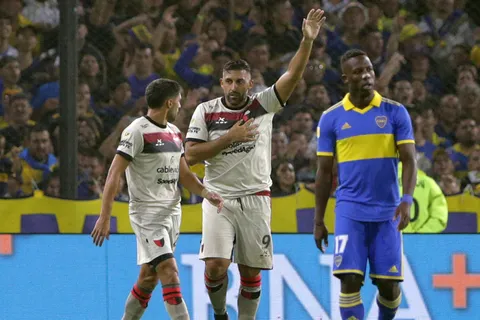 Wanchope reveló cómo se sintió en su regreso a La Bombonera