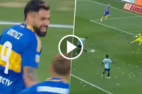 Los goles de Boca y Racing en el clásico