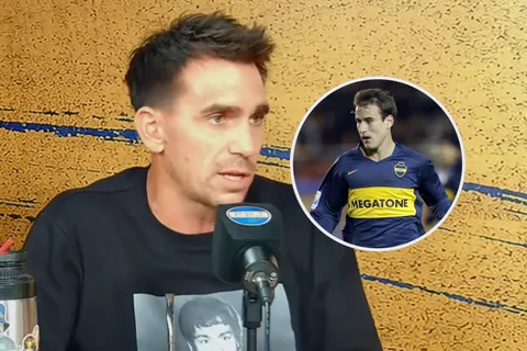 Pablo Mouche recordó lo más importante que aprendió de Rodrigo Palacio en Boca: "Se lo copié"