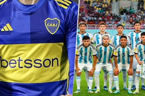 Dylan Gorosito firmó su primer contrato con Boca