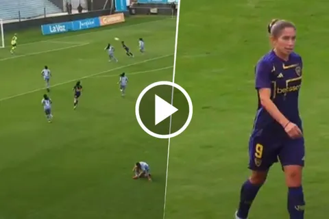VIDEO | Andrea Ojeda, figura de las Gladiadoras, hizo un gol igual al mítico de Van Persie en Brasil 2014