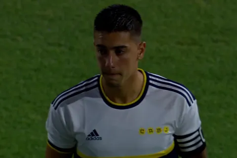 Un gran gesto por parte del club: el motivo por el cual Sández fue el capitán de Boca en el partido contra Everton