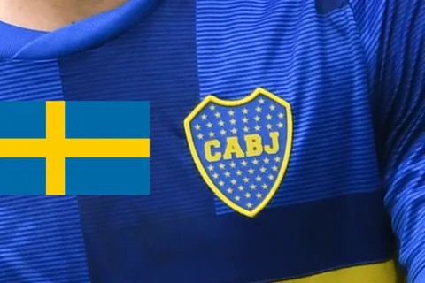 Boca lanzará un nuevo modelo de camiseta en homenaje a la bandera de Suecia