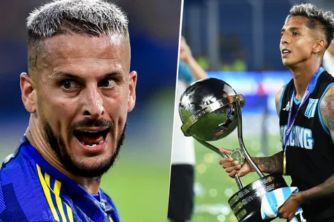Darío Benedetto y Agustín Almendra, ex jugadores de Boca