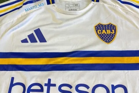 Esta sería la nueva camiseta suplente de Boca