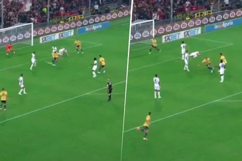 VIDEO | La exquisita definición de Retegui en el empate entre Genoa y Napoli