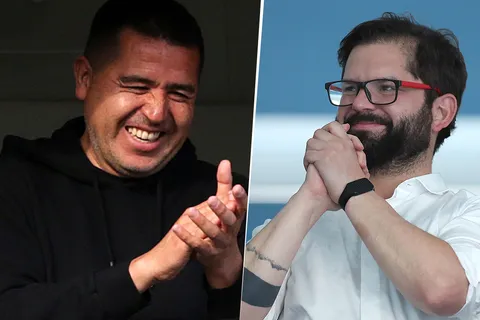 El posteo que Gabriel Boric le dedicó a Juan Román Riquelme: "La pelota..."