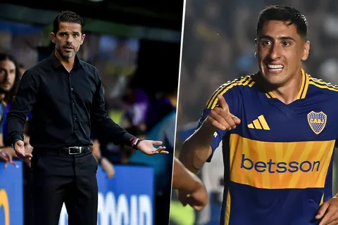 La postura de Gago sobre Merentiel como suplente en Boca: "Voy a repetir siempre lo mismo"