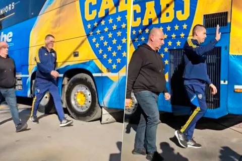 Riquelme fue al vestuario de Boca y charló con los jugadores: los detalles