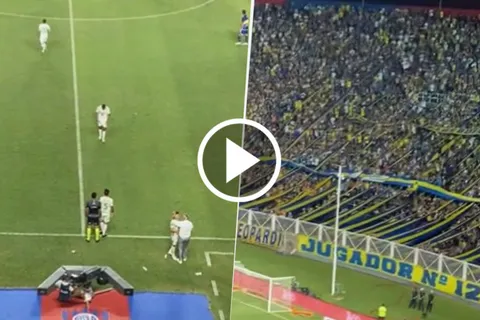 No se vio: Pablo Pérez también fue silbado por los hinchas de Boca en el Nuevo Gasómetro