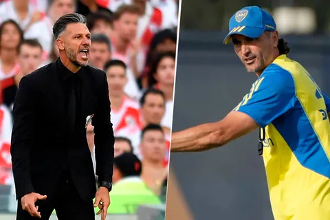 Martín Demichelis y un fuerte palazo para Diego Martínez tras el Boca-River: "Siete defensores"