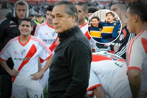 Pavone hizo inferiores en Boca, una foto vieja da a entender que es hincha y fue protagonista en el descenso de River a la B