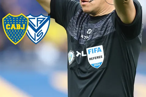 Copa Argentina 2024: confirmado el árbitro del Boca-Vélez y cómo le fue dirigiendo al Xeneize