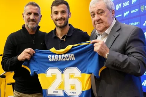 La chicana de Boca a River luego de la presentación oficial de Saracchi