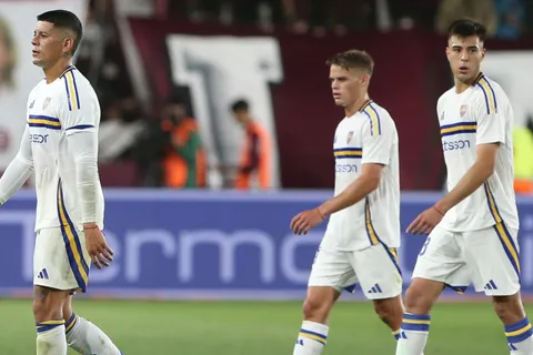 1x1: los puntajes de los jugadores de Boca tras la derrota ante Lanús por la Liga Profesional 2024