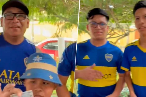 Locura por Boca en Perú: los increíbles nombres que un hincha le puso a sus hijos