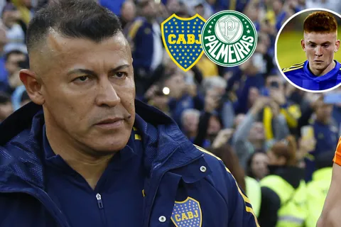 Con Barco y doble 9: el nuevo equipo que probó Almirón pensando en Palmeiras