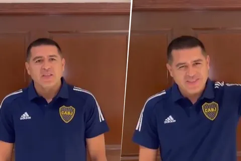 El video que publicó Riquelme en su cuenta oficial: "Nos veremos pronto"