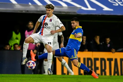 Facundo Colidio en Boca vs. Tigre