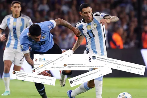 La cuenta de River quiso chicanear a Boca por la derrota de la Selección pero las respuestas de los hinchas fueron mejores