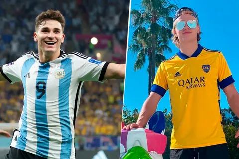 Es hincha: Julián Álvarez reveló qué le dijo Haaland sobre Boca ni bien llegó al Manchester City