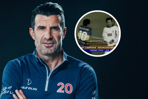 Luis Figo reveló qué hizo y qué va a hacer con la camiseta que cambió con Juan Román Riquelme