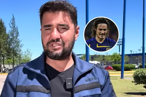 Tato Aguilera reveló la promesa interna que se hizo Edinson Cavani: "No se va de Boca hasta que..."