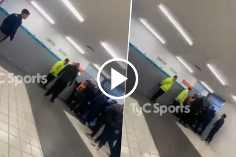 VIDEO | Así fue el cruce entre Fassi y Merlos tras la derrota de Talleres contra Boca