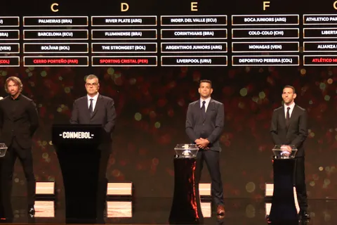 En vivo: los rivales de Boca en el sorteo de la Copa Libertadores 2026