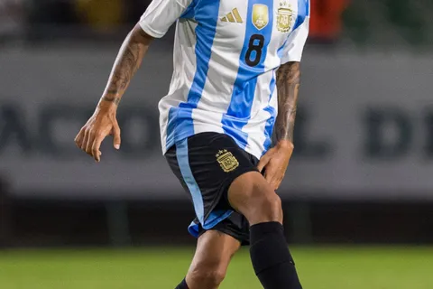 Cristian Medina en la Selección Argentina