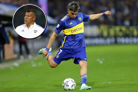 Exequiel Zeballos, jugador de Boca