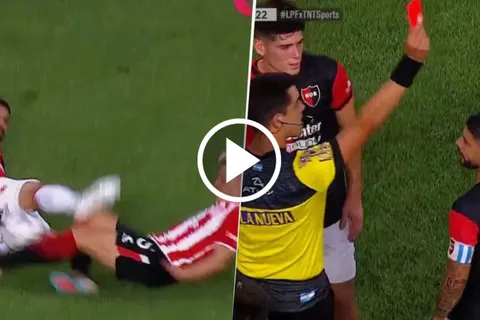 VIDEO | La durísima entrada de Éver Banega que lo deja afuera del clásico contra Rosario Central