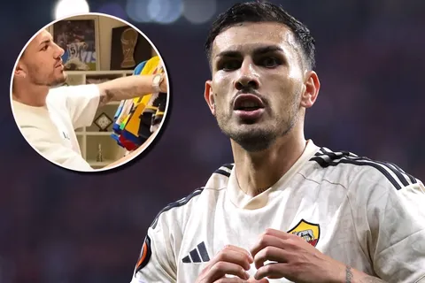 Leandro Paredes mostró su museo de camisetas