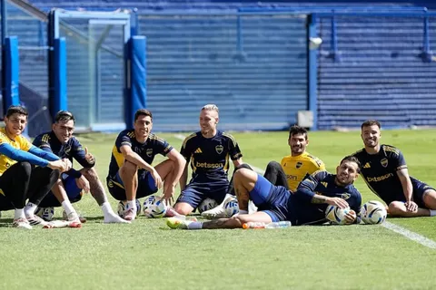 Un lesionado menos en Boca: cómo quedó el panorama de recuperados y bajas
