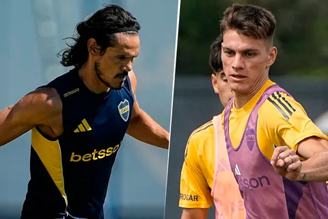Cambios en la práctica de fútbol: sin Romero, con Zenón y con Cavani presente