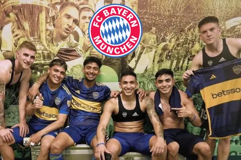 Valentín Barco surgió en Boca Predio, la rompió en el club, se fue hace poco y ahora lo quiere el Bayern Múnich
