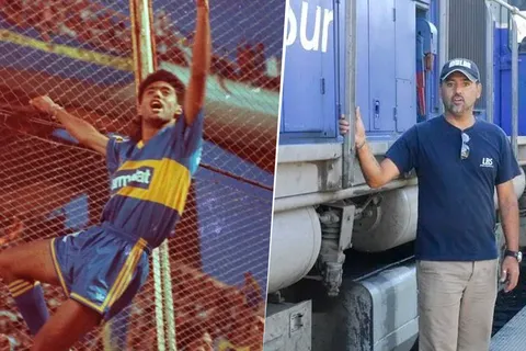 Claudio Benetti fue el héroe de Boca para toda una generación, luego maquinista de tren y ahora trabaja en el club