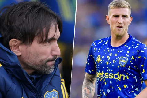 La decisión de Diego Martínez que expuso la ausencia de Valentini en Boca