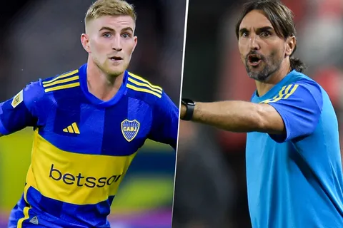 Boca hoy: qué hizo Martínez con Valentini y el probable equipo para enfrentar a Godoy Cruz