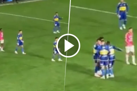 Los silbidos para Frank Fabra en Boca vs. Independiente del Valle
