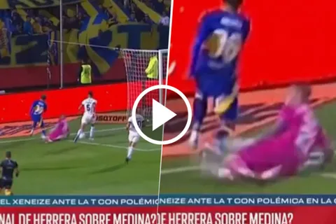 VIDEO | ¿Hubo penal de Herrera a Cristian Medina y pasó inadvertido?