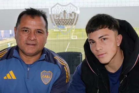 Quién es Kevin Giménez, el juvenil que firmó su primer contrato profesional en Boca